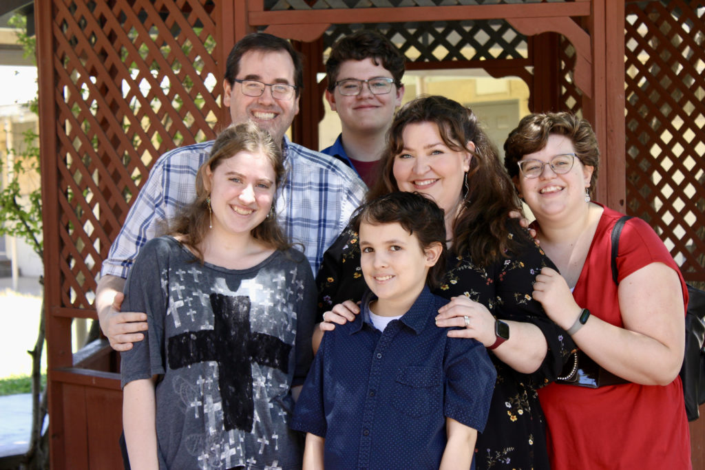 A family picture of the NerdFamily